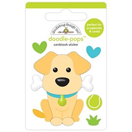 Doodlebug Doodle-Pops 3D Stickers - Good Boy