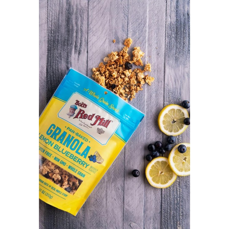 Bob’s Red Mill Gluten Free Granola - Lemon Blueberry, 312g