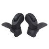 2 Pair Replacement Wheels for Luggage 360 Swivel Dual Suitcase