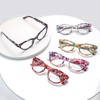 Sumkyle 5 Pack Cat Eye Reading Glasses Blue Light Blocking