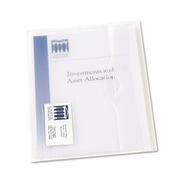 Avery 72278 Translucent Document Wallets, Letter Size, Polypropylene, 12/Box