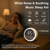 OCEST Sunrise Alarm Clock with White Noise & Dimmable RGB