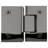 CRL Geneva 180 Series Polished Chrome 180º Glass-to-Glass Standard Hinge