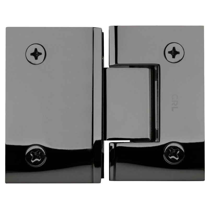 CRL Geneva 180 Series Polished Chrome 180º Glass-to-Glass Standard Hinge