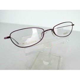 Saki TITANIUM Mod. 700 (MPLUM) Matt Plum  50 x 18 142 mm Eyeglass Frames