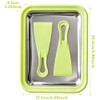 Ice Cream Roll Maker, Ice Rolls Plate with 2 Spatulas
