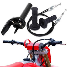 Dirt Bike Throttle Tube With Throttle Cable Grip For YZ250 CRF150 250 KX250