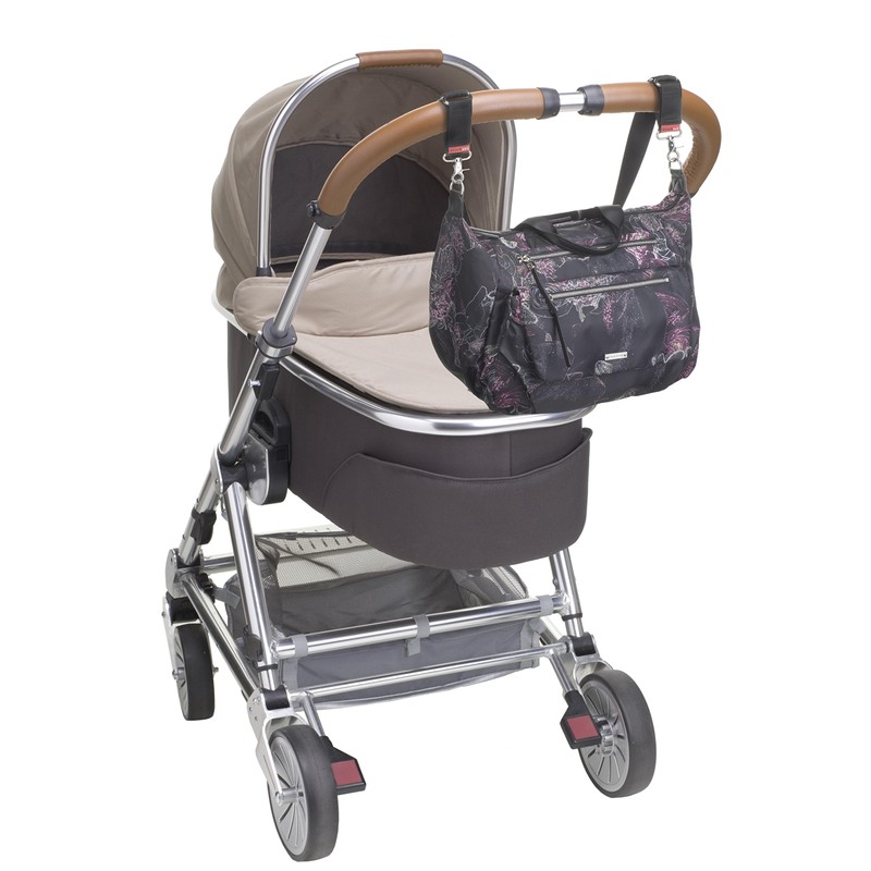 Storksak Seren Convertible Shoulder Backpack, Floral, One Size