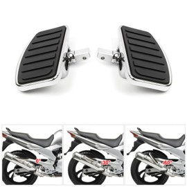 Adjustable Rear Floorboards for Yamaha Vstar 250 650 1100 1300 V-Max Passenger Foot Pegs for Honda Shadow 750 Magna 750 VTX1300 1800 for Suzuki VL800 VL400 C50