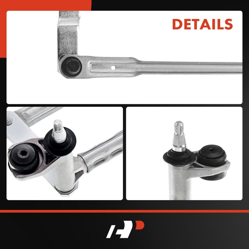 A-Premium Front Windshield Wiper Transmission Linkage Assembly Compatible with Volkswagen