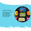 Musical Electric Piano Carpet Grand Piano Play Record Function Musical
