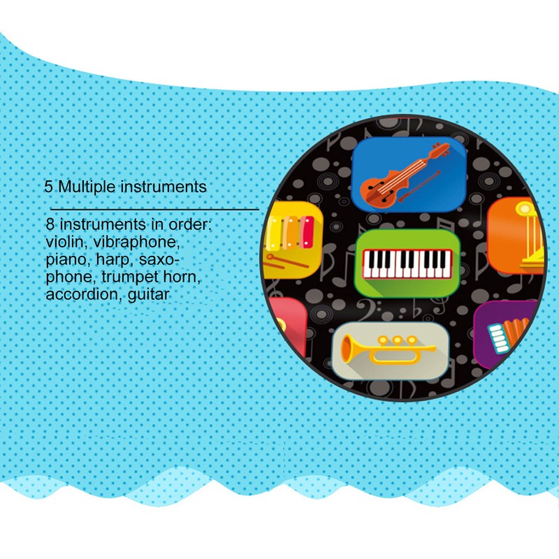 Musical Electric Piano Carpet Grand Piano Play Record Function Musical