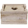 The Home Fusion Company 6 x Vintage Shabby Chic Wooden