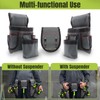 Tool Belt for Men, 32 to 66 Inches Adjustable Waist,
