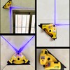 Right Angle Level High Accuracy Visible Green Beam Leveling Gauge