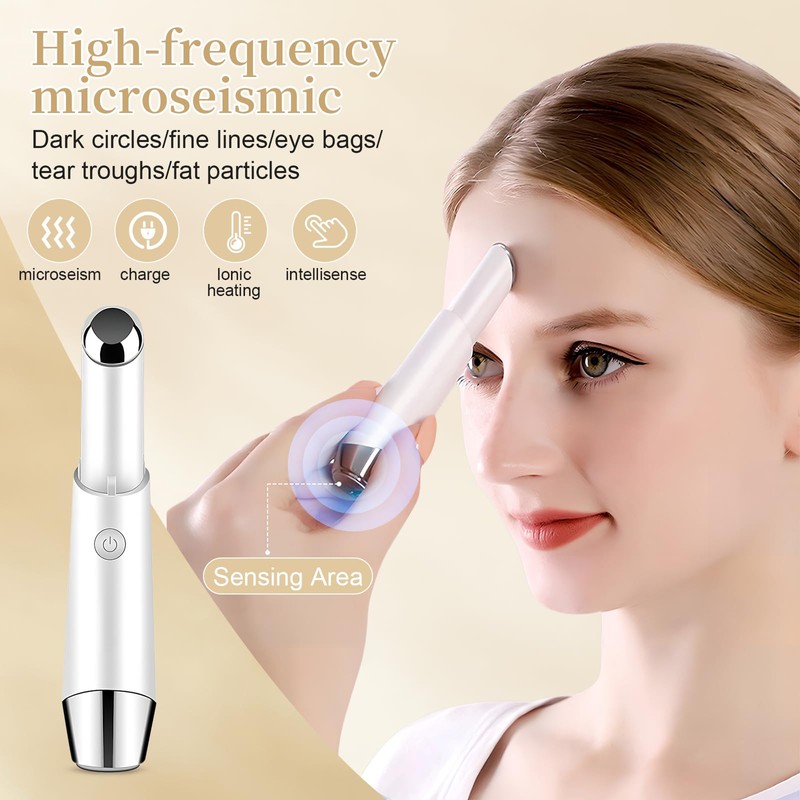 Eye Massager, Eye Care Device with Vibration and Heat, 3