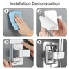 Hand Shower Holder 360° Rotatable Adjustable Shower Holder No Drilling
