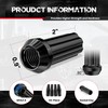 14x1.5 Wheel Lug Nuts, 24 pcs Black M14x1.5 Lug Nut