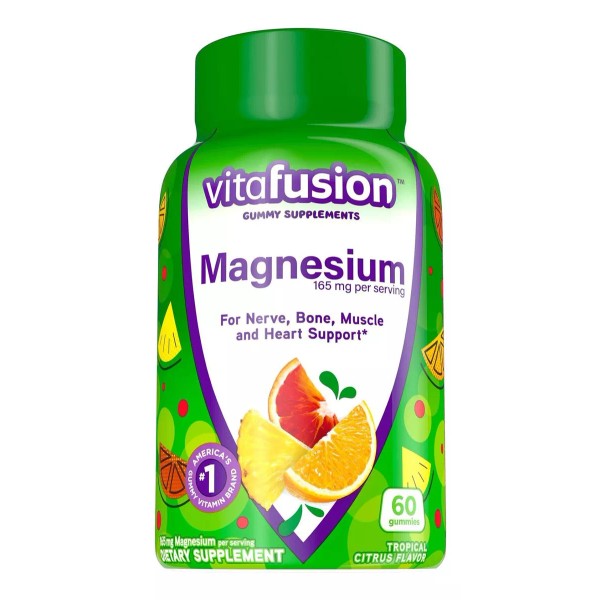 Vitafusion Magnesio Completo 60 Gomitas Eg C73 Sabor Tropical