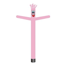 Inflatable Tube Man Guy 18ft - Solid Light Magenta/Pink Color - Body only, Without air Blower