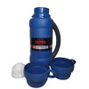 Thermos Premier Vacuum Insulated Glass Double Wall Flask Blue 1.0L