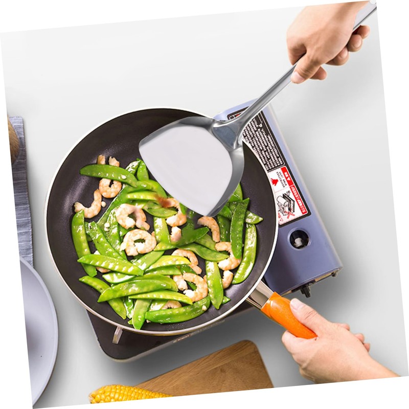 MAGICLULU 7pc Stainless Steel Kitchen Utensil Set Non-Stick Cooking Gadgets