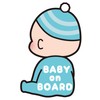 Puppy Pop Baby on Board Car Magnet Sticker Baby Onboard
