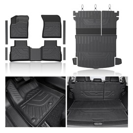 JOULARISE Floor Mats for Nissan Rogue 2021-2026 (No fit Sport) w/Cargo Mat