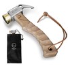 ZEN Camps Peg Hammer, Short Hammer, Lightweight, Compact, Camping, Wooden