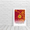 GroundDesigns A.S. ROMA Football Gift STADIO OLIMPICO Roma Italia 90