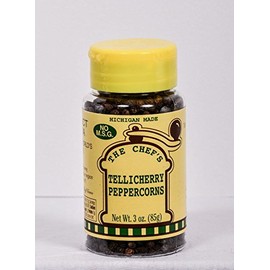 Tellicherry Peppercorns-3 oz-Small Bottle