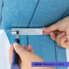 FOSHIO Aluminum Edge Trimming Guide Cutting Template Tool for Right