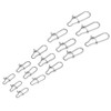 Pack of 200 Fishing Lock Snaps Swivel #0#1#2#3#4 with Box