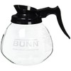 BUNN 12 Cup Standard Decanter Coffee Pot, Clear/Black