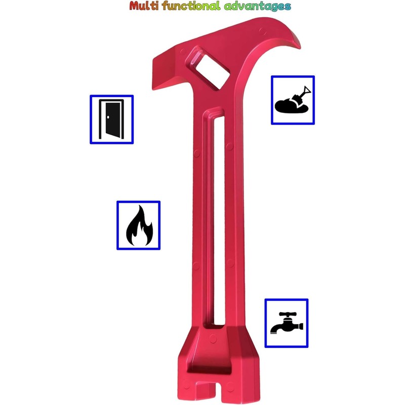 Emergency Tool Gas & Water Shut Off Wrench 4 in