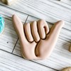 Sweet Prints Inc Hang Ten Cookie Cutter - Dishwasher Safe