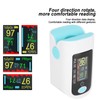 Fingertip Pulse Oximeter Digital OLED Blood Oxygen Saturation Monitor with