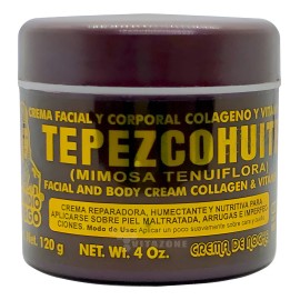 Indio Papago Crema 120 Tepezcohuite Facial Corporal Regenerante