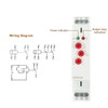 GRT8-M1 Multifunctional Delay Time Relay, 35mm DIN Rail Mount AC