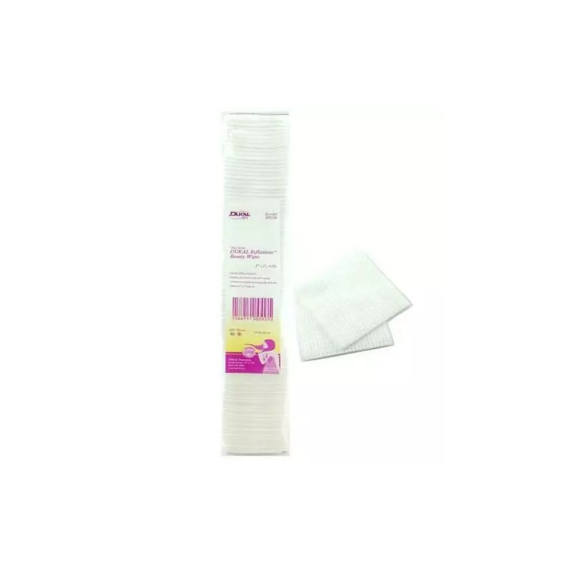 Dukal Reflections Beauty Wipes, 200/bg, 2x2 4-ply, #900340