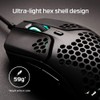 HyperX HMSH1-A-BK/G Gaming Mouse Pulsefire Haste Gamer Ultra Lightweight Hexagonal