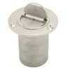 Boat Filler Right Angle Clamshell 316 Stainless Steel Hardware for