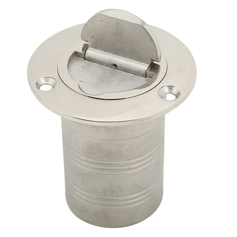 Boat Filler Right Angle Clamshell 316 Stainless Steel Hardware for