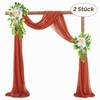 auons Wedding Bow Sheer Curtains Background, 600 x 75 cm