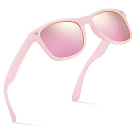 Retro Rewind Polarized Sunglasses for Men and Women - UV Protection Classic Mens Womens Sun Glasses - Cool Vintage 80s Shades