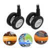 ULTECHNOVO 4Pcs Walker Wheel Replacement Accessories for Strollers Noise Reduction