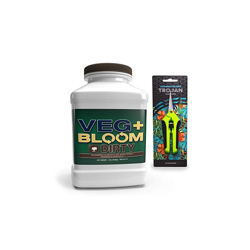 Veg+ Bloom Dirty Formulated Nutrient Powder for Soil and Peat
