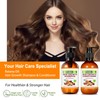 Natural Batana Oil Shampoo and Conditioner Set for Hair Growth