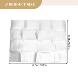 Attic Fan Cover, Whole House Insulation Cover for Vents with Adhesive Veclro Strips, Attic Door Insulation for Ceiling Fan Vent Shutter, Fits Up to 50.78 x 37.4 inch (129 x 95cm)