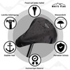 White Peak® set of 2 waterproof saddle covers, bike seat